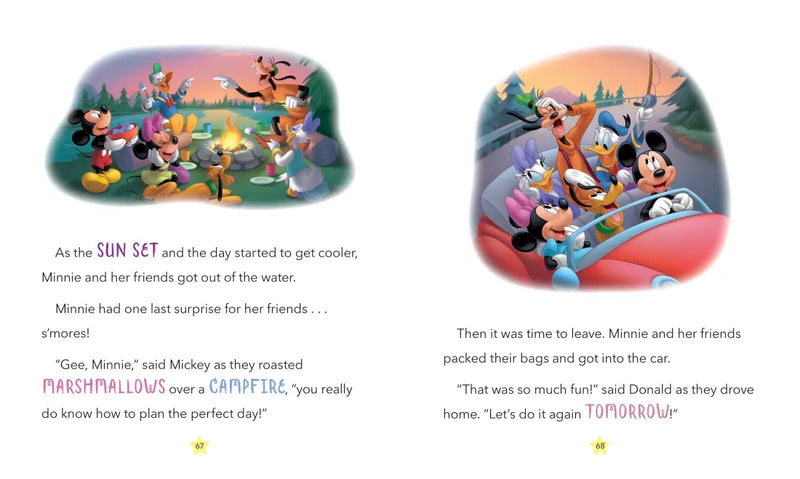 My First Minnie Mouse Bedtime Storybook US - Hardback