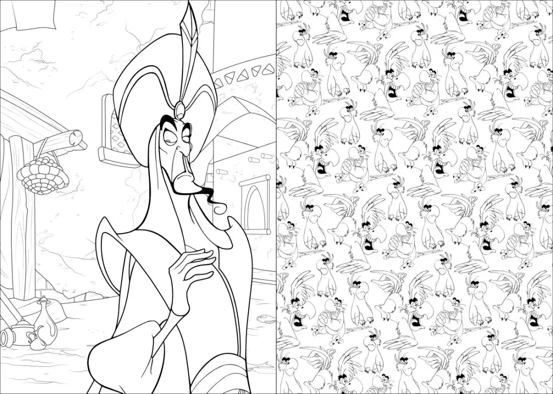 Art of Coloring: Disney Villains US - Paperback / softback