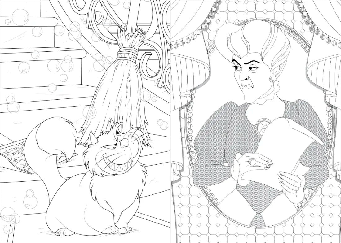 Art of Coloring: Disney Villains US - Paperback / softback
