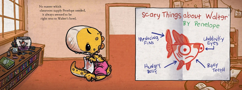 We Don't Lose Our Class Goldfish US - Hardback