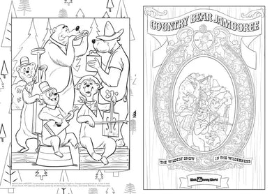 Art of Coloring: Walt Disney World US - Paperback / softback