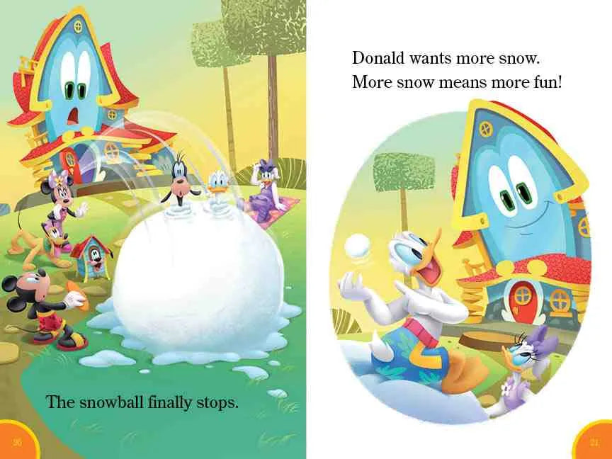 World of Reading: Mickey Mouse Funhouse: The Summer Snow Day US - Paperback / softback