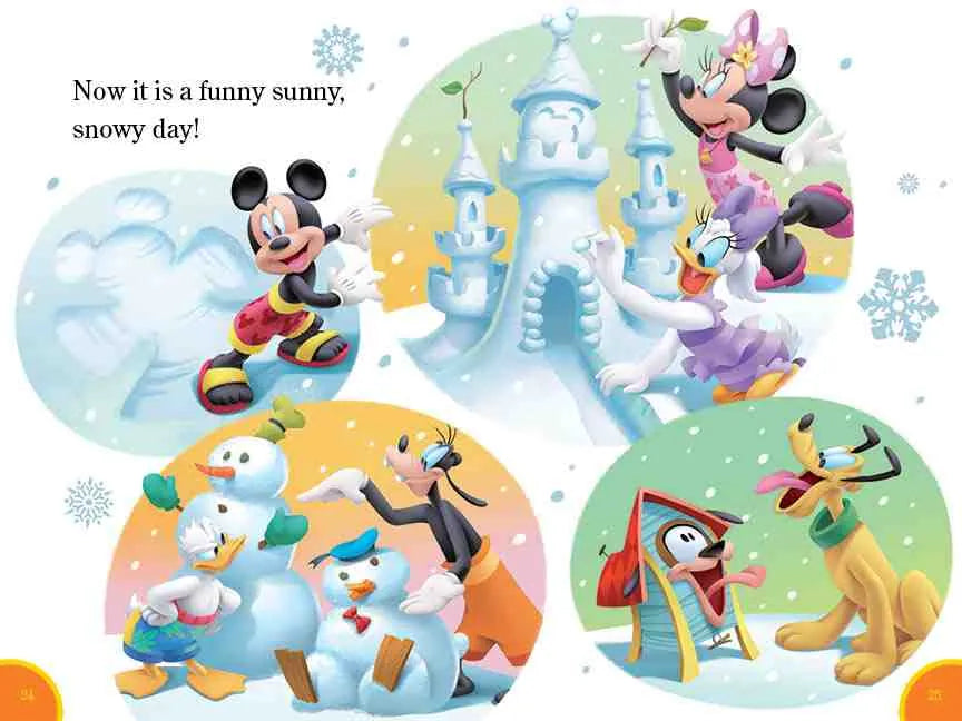 World of Reading: Mickey Mouse Funhouse: The Summer Snow Day US - Paperback / softback