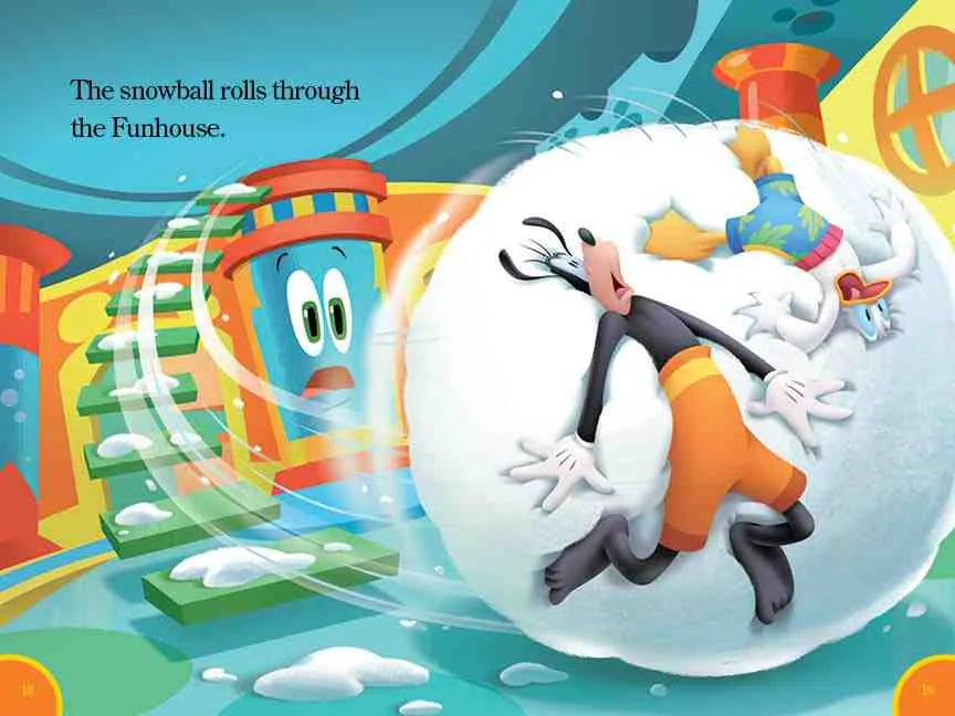 World of Reading: Mickey Mouse Funhouse: The Summer Snow Day US - Paperback / softback