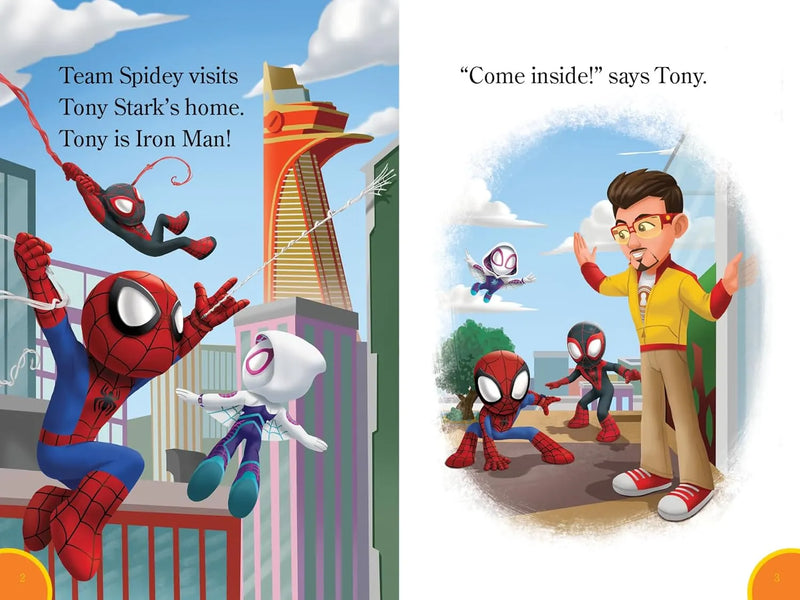 World of Reading: Spidey and His Amazing Friends: Housesitting at Tony's