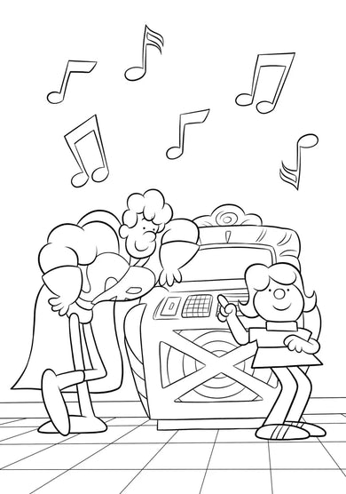 Art of Coloring: Schoolhouse Rock US - Paperback / softback