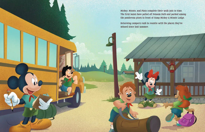 Camp Mickey and Minnie: One Wild Summer US - Hardback