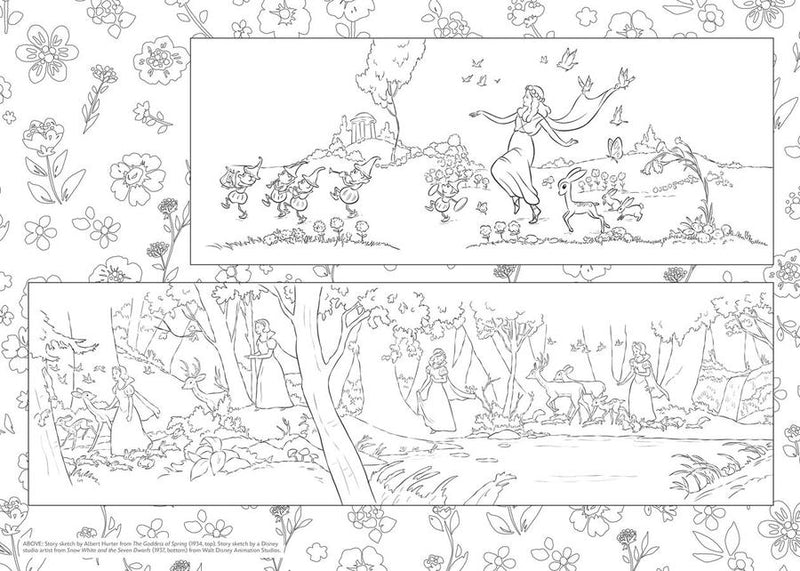 Art of Coloring: Disney 100 Years of Wonder US - Paperback / softback