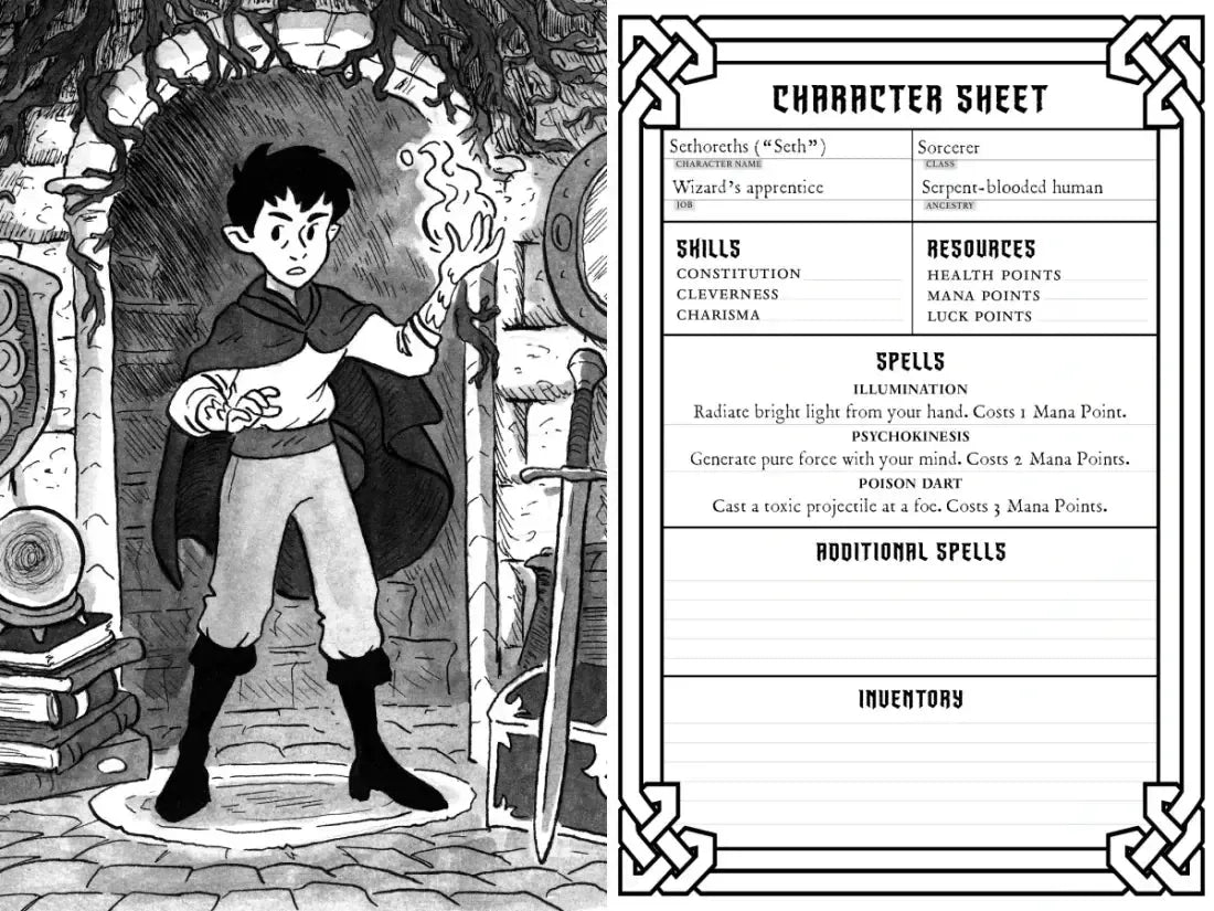 Roll for Danger: The Cursed Catacombs US - Hardback