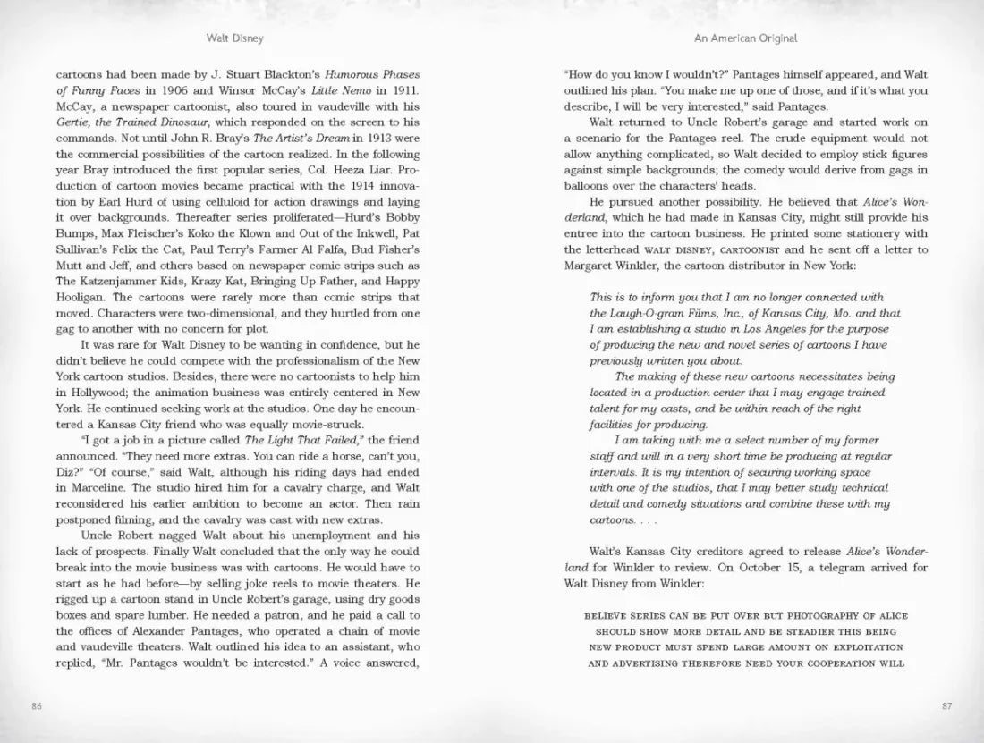 Walt Disney: An American Original, Commemorative Edition US - Paperback / softback