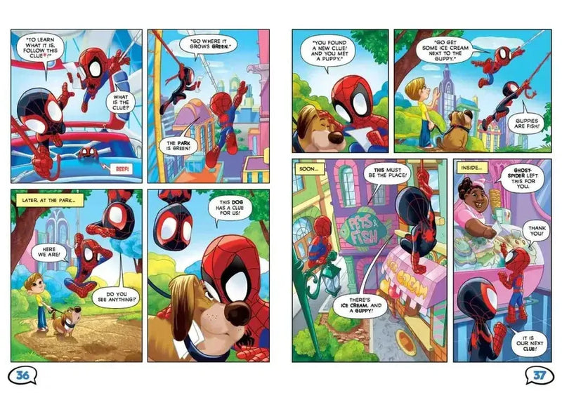 Spidey and His Amazing Friends: Let's Swing, Spidey Team! US - Paperback / softback