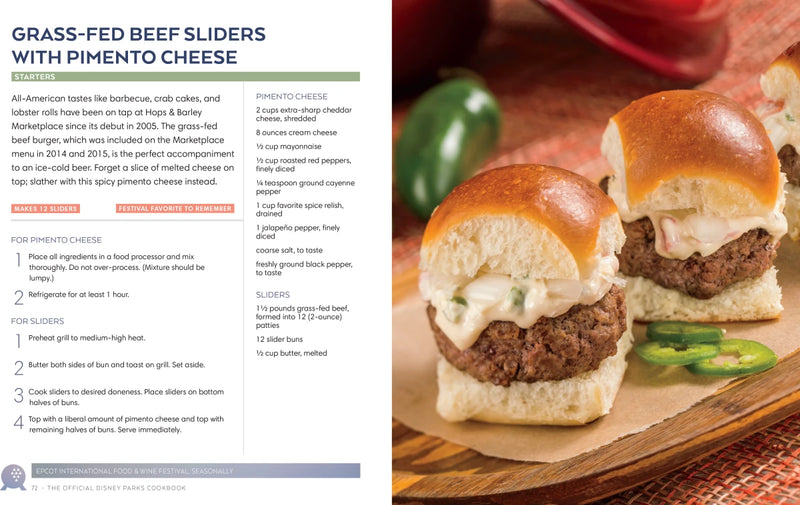 The Official Disney Parks Cookbook US - Hardback