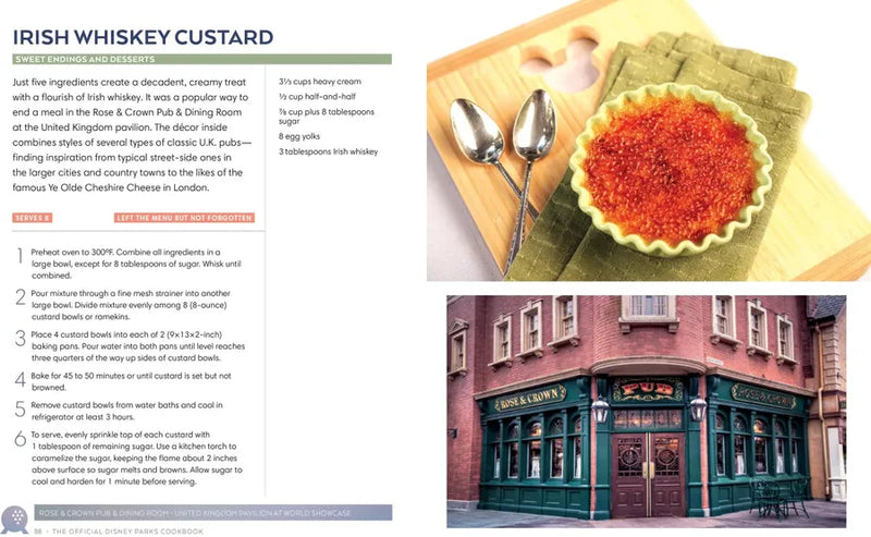 The Official Disney Parks Cookbook US - Hardback