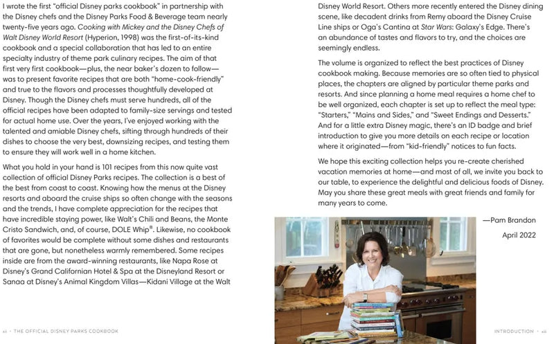 The Official Disney Parks Cookbook US - Hardback