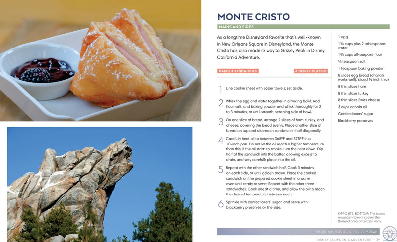 The Official Disney Parks Cookbook US - Hardback