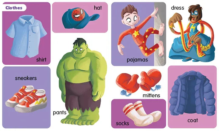 Marvel Beginnings: First 100 Words US - Board book