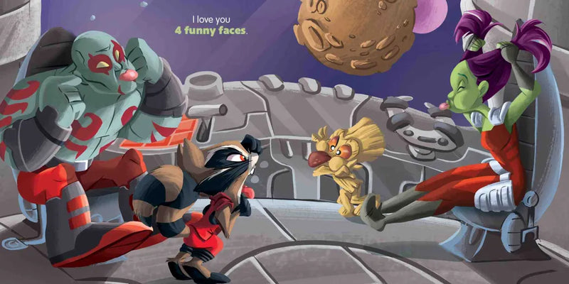 Marvel Beginnings: I Love You 3,000 US - Board book