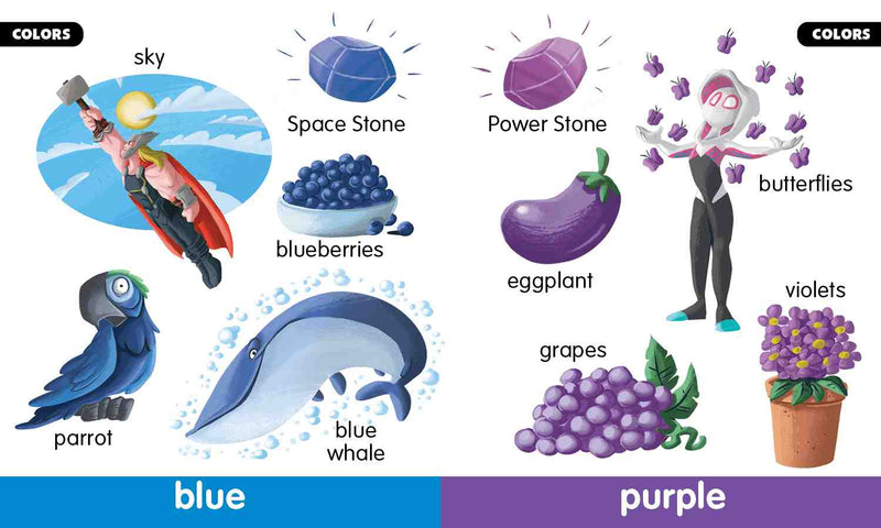 Marvel Beginnings: First Shapes, Colors, Numbers US - Board book