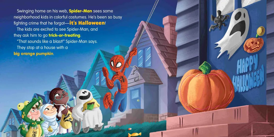 Marvel Beginnings: Spider-Man's Spooky Halloween US - Board book