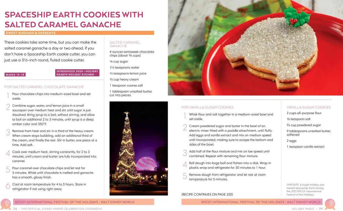 The Official Disney Parks Celebration Cookbook: 101 Festival Recipes from the Delicious Disney Vault US - Hardback