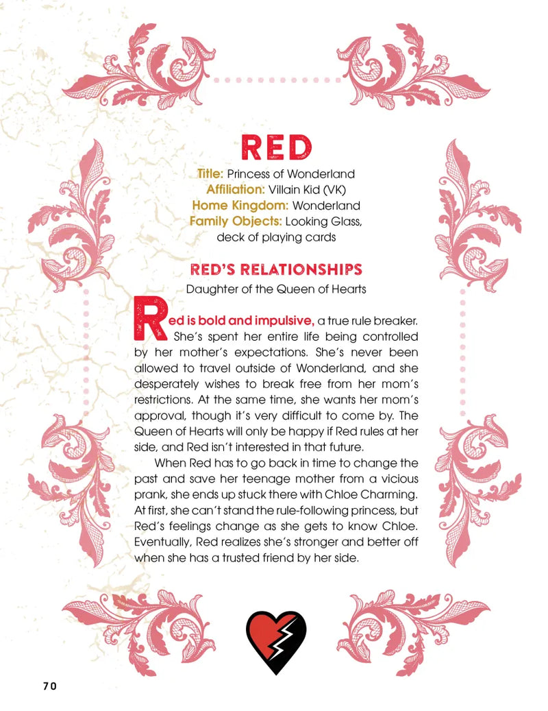 Descendants: The World of Auradon: Royals and Villains US - Hardback