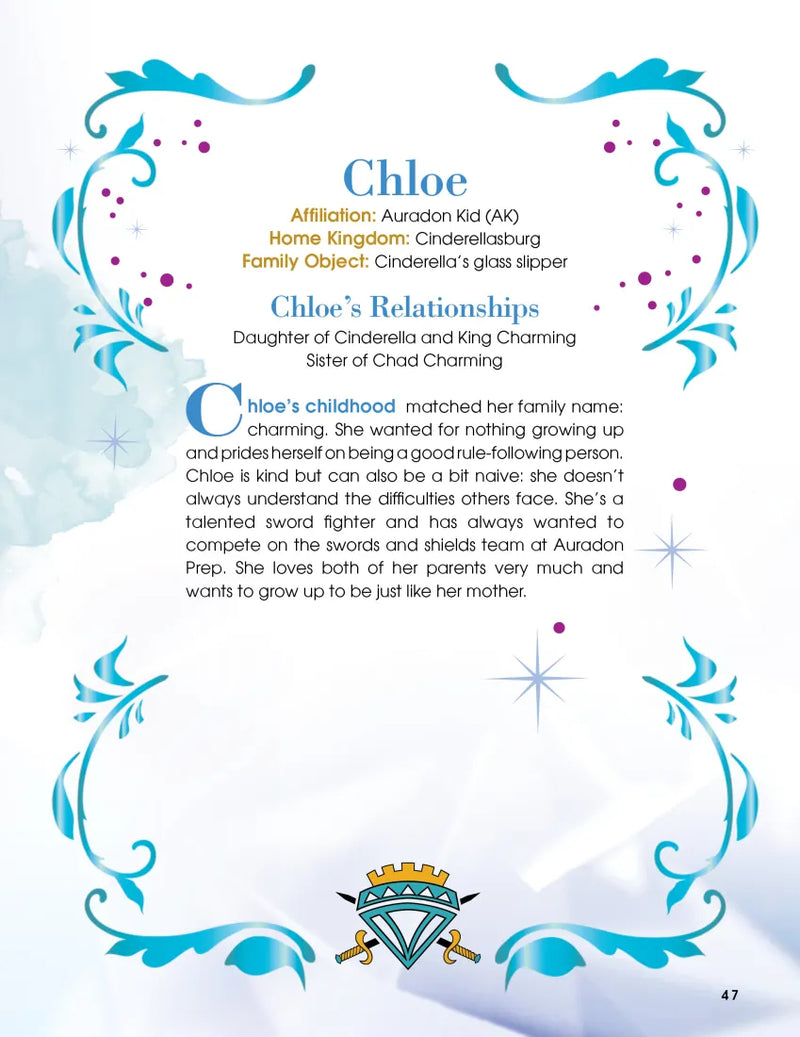 Descendants: The World of Auradon: Royals and Villains US - Hardback