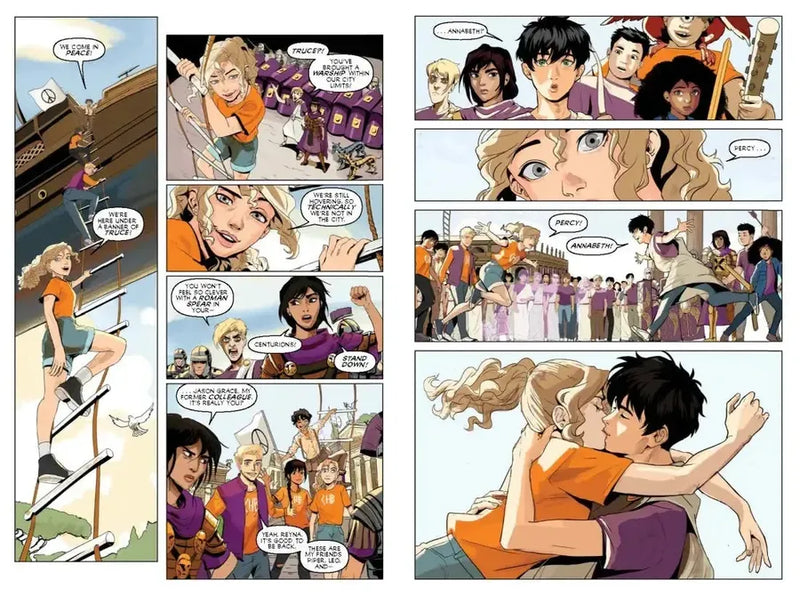 The Heroes of Olympus, Book Three: The Mark of Athena: The Graphic Novel US - Paperback / softback