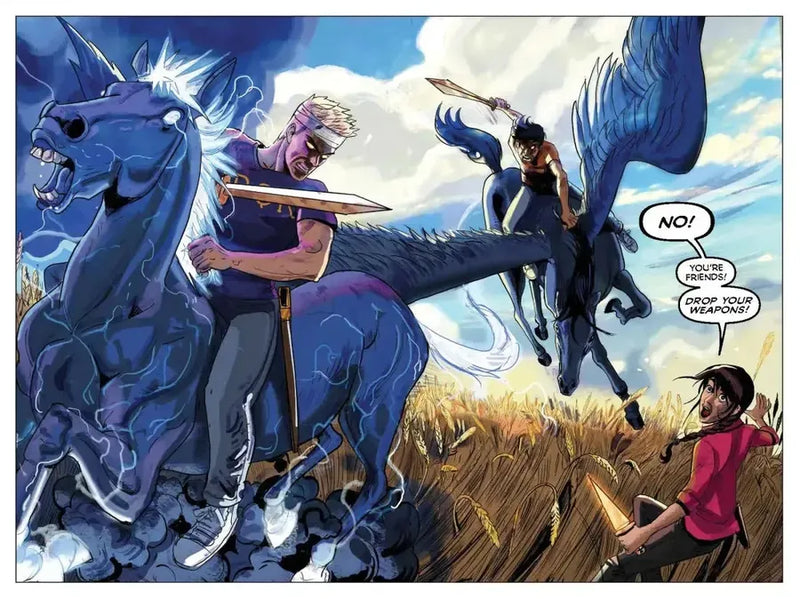 The Heroes of Olympus, Book Three: The Mark of Athena: The Graphic Novel US - Paperback / softback