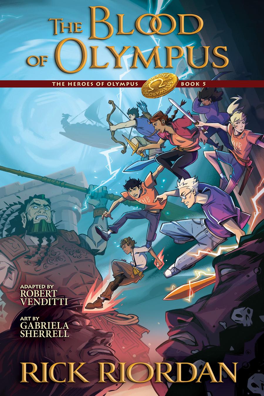 Heroes of Olympus, The, Book Five: The Blood of Olympus, The Graphic Novel-Graphic novel / Comic book / Manga: genres-買書書 BuyBookBook