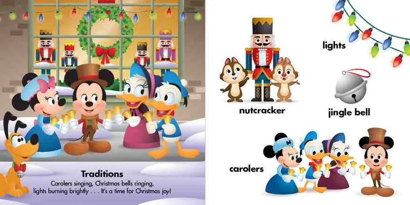 Disney Baby: Mickey Loves Christmas US - Board book