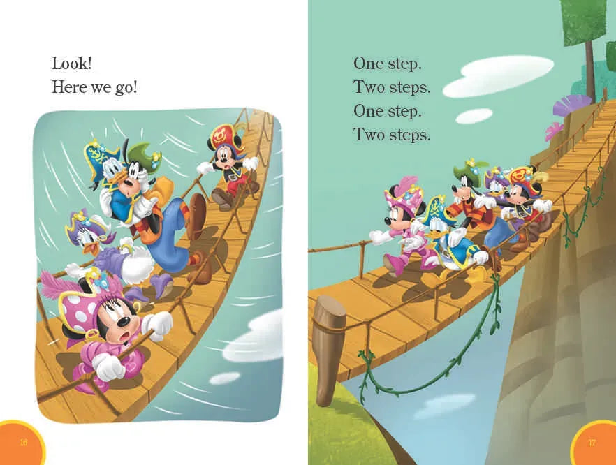 Mickey Mouse Funhouse: World of Reading: Pirate Adventure US - Paperback / softback