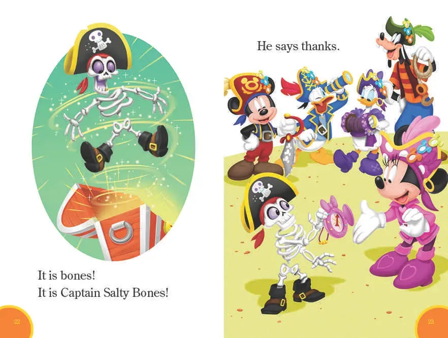 Mickey Mouse Funhouse: World of Reading: Pirate Adventure US - Paperback / softback
