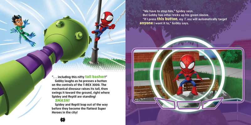 Spidey and His Amazing Friends: Dino Disaster US - Paperback / softback