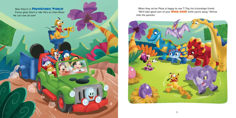 Mickey Mouse Funhouse: Adventures in Dino-Sitting US - Paperback / softback