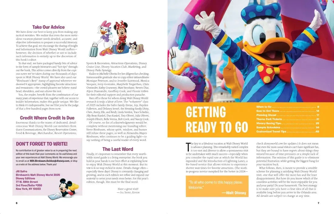 Birnbaum's 2025 Walt Disney World US - Paperback / softback