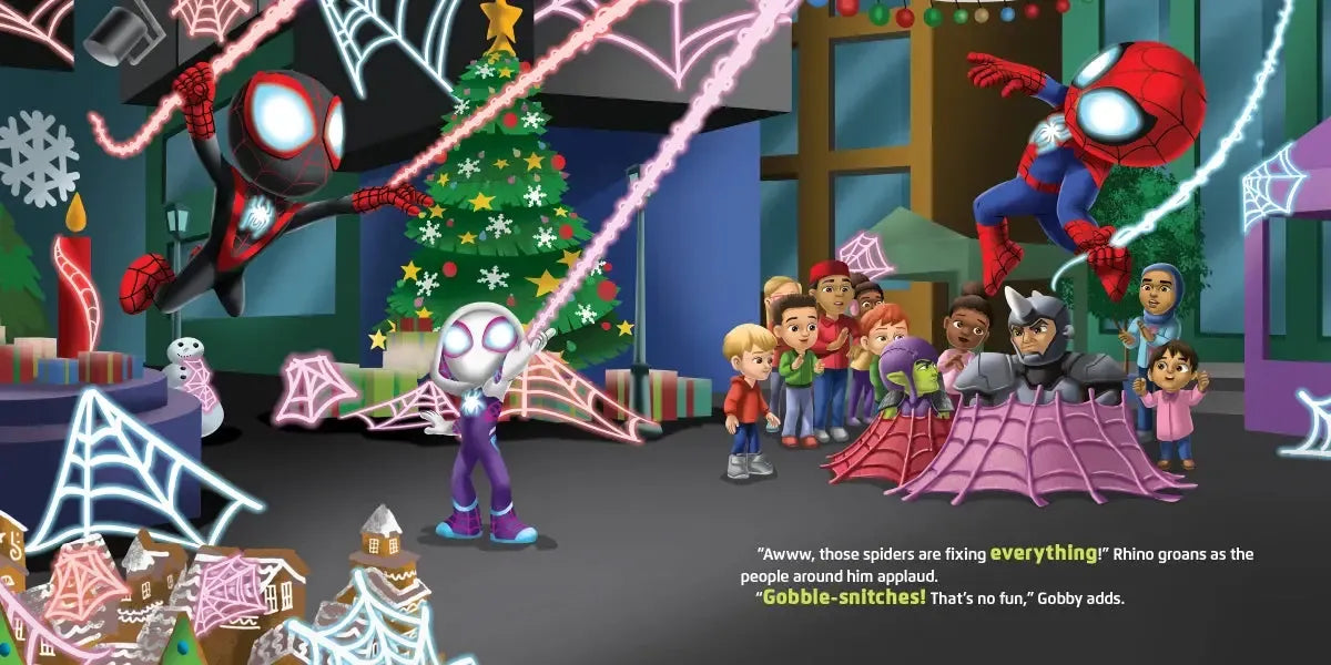 Spidey and His Amazing Friends: Merry Spidey Christmas US - Paperback / softback