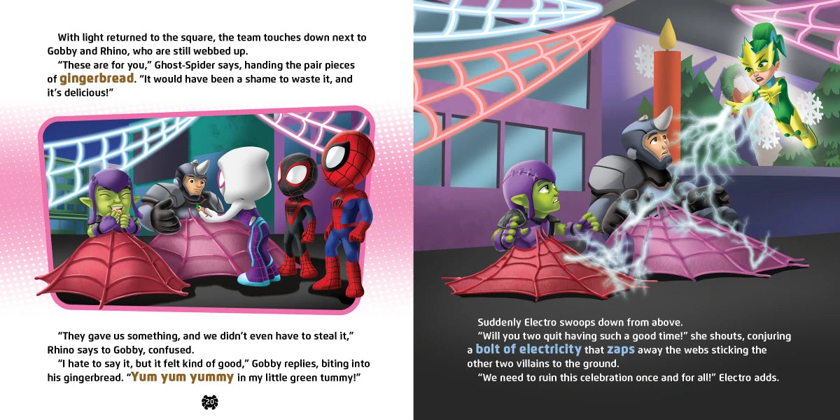 Spidey and His Amazing Friends: Merry Spidey Christmas US - Paperback / softback