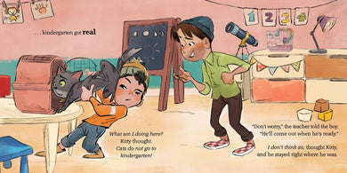 Kitty vs. Kindergarten US - Hardback