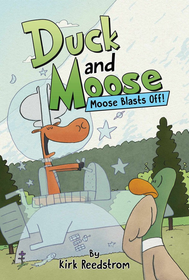 Duck and Moose: Moose Blasts Off!-Graphic novel / Comic book / Manga: genres-買書書 BuyBookBook