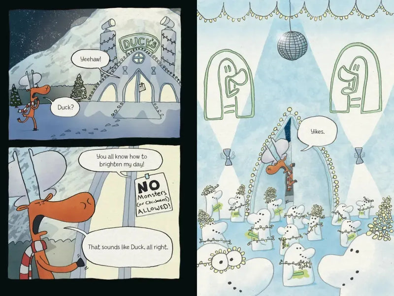 Duck and Moose: Duck in the Dark! US - Hardback