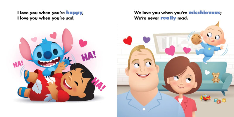 Disney Baby: I Love You More Each Day US - Board book