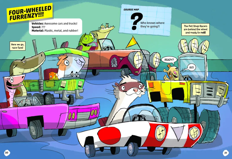 Pet Shop Racers US - Hardback