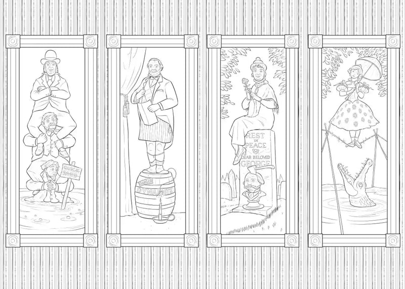 Art of Coloring: The Haunted Mansion US - Paperback / softback