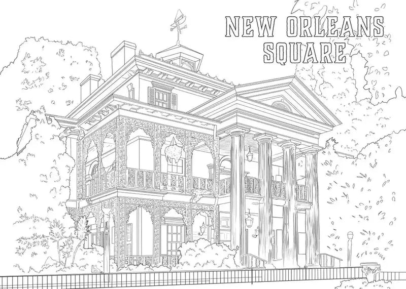 Art of Coloring: The Haunted Mansion US - Paperback / softback