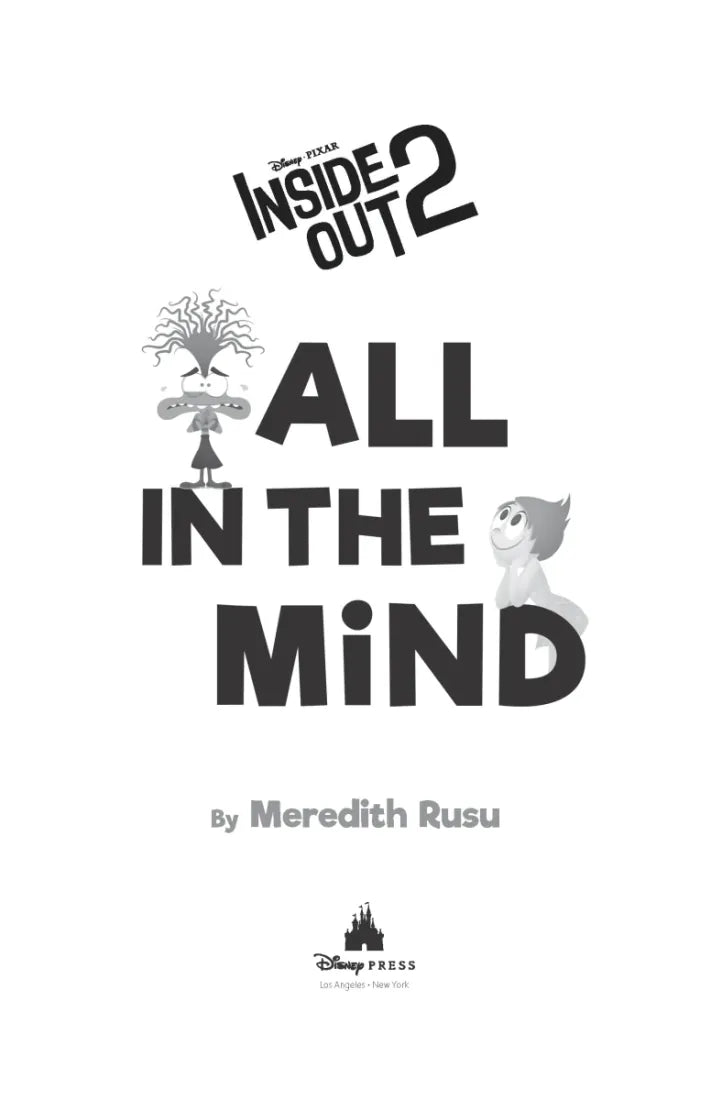 Disney/Pixar Inside Out 2: All in the Mind US - Hardback