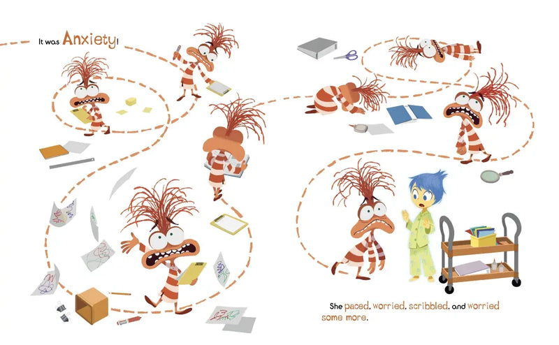 Disney/Pixar Inside Out 2: Go to Sleep, Anxiety! US - Hardback