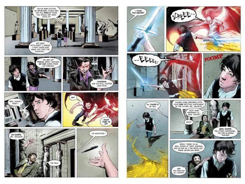 Percy Jackson and the Olympians: The Lightning Thief The Graphic Novel (paperback) US - Paperback / softback