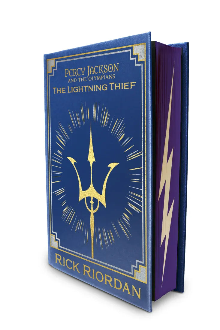 Percy Jackson and the Olympians The Lightning Thief Deluxe Collector's Edition US - Hardback
