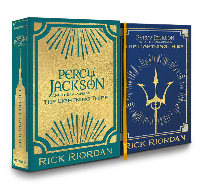 Percy Jackson and the Olympians The Lightning Thief Deluxe Collector's Edition US - Hardback