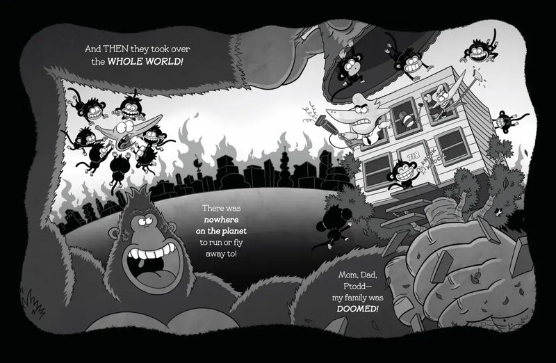 We're All Gonna Die-nosaur!: Escape of the Apes US - Paperback / softback